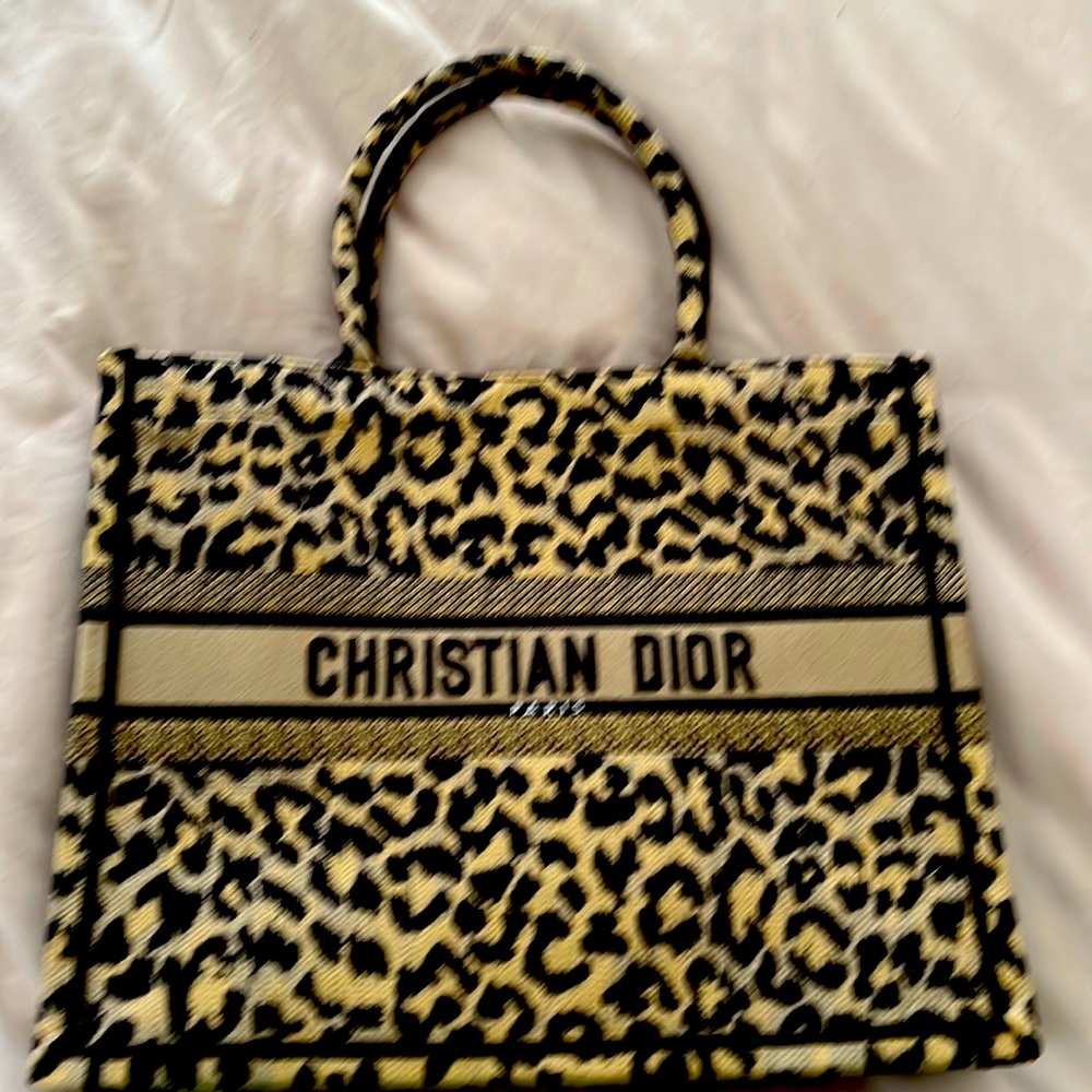 Christian Dior cheetah Print